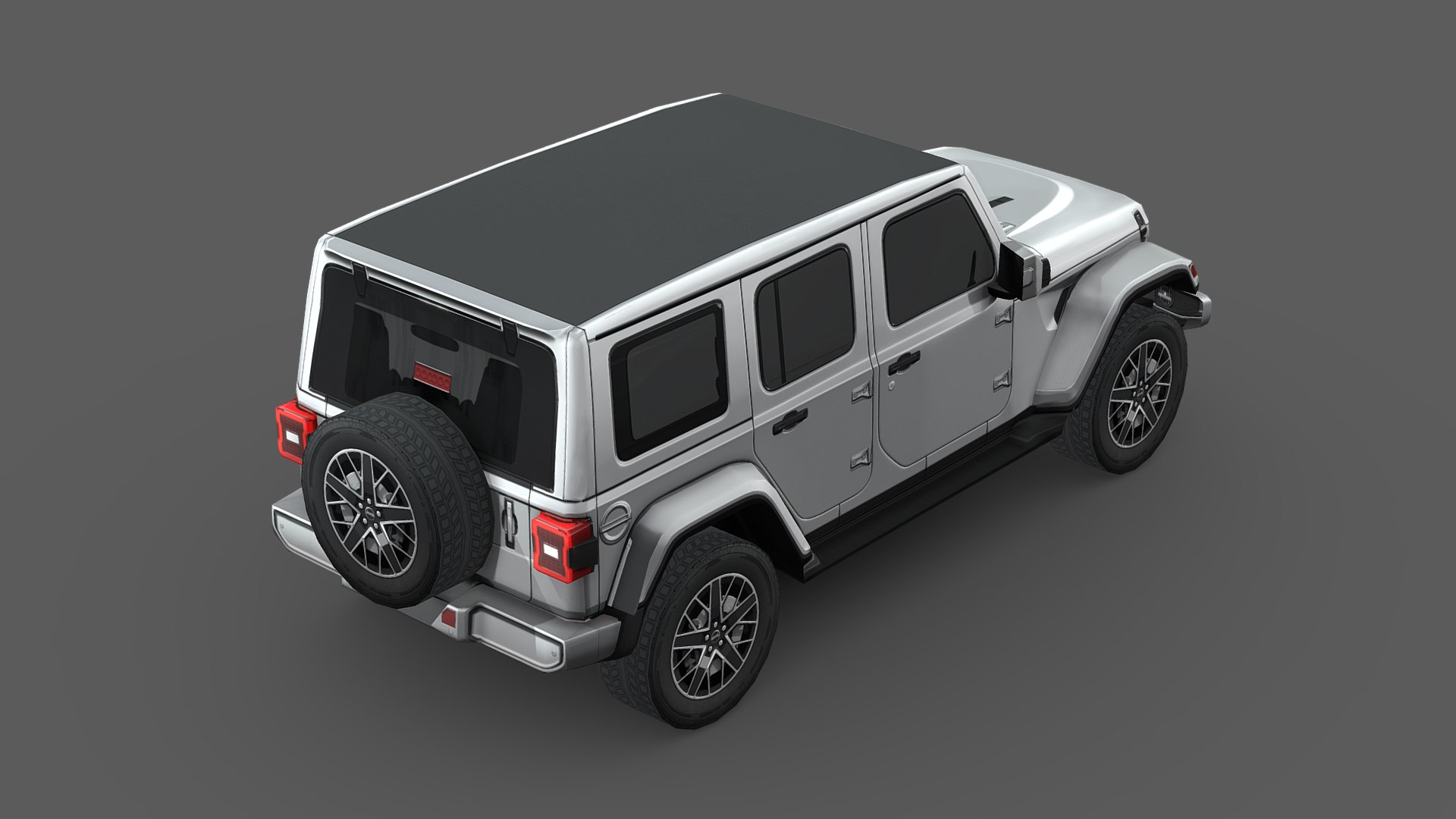 Jeep Wrangler 4xe 2024 3D model - TurboSquid 2150027