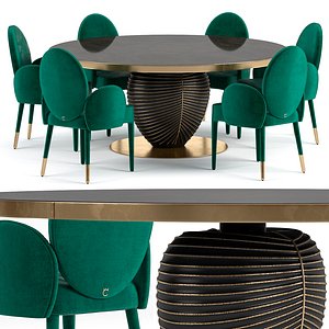 Paolo Castelli table Leaf and Sofia