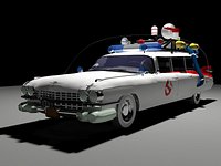 Ghostbusters Ecto 1 car