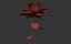 Animación de crecimiento de flor de rosa