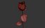 Animación de crecimiento de flor de rosa