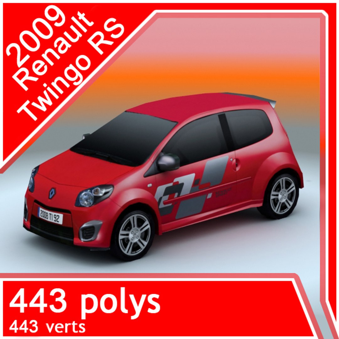 Twingo rs miniature on sale
