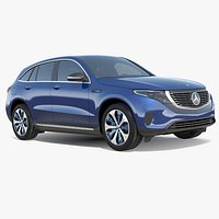 Mercedes Benz EQC Simple Interior