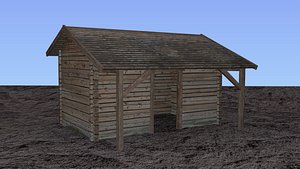 Wooden storehouse