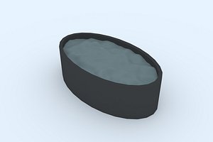 3D model pond 4