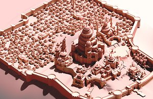 arab ancient 3D model