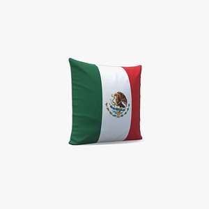 Mexico Flag Pillow