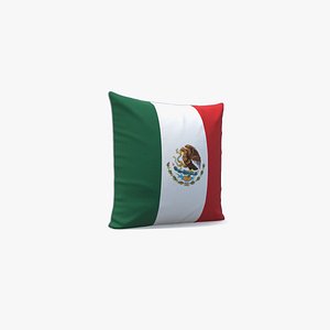 Mexico Flag Pillow