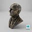 Busto Ataturk Latón Oxidado - PBR