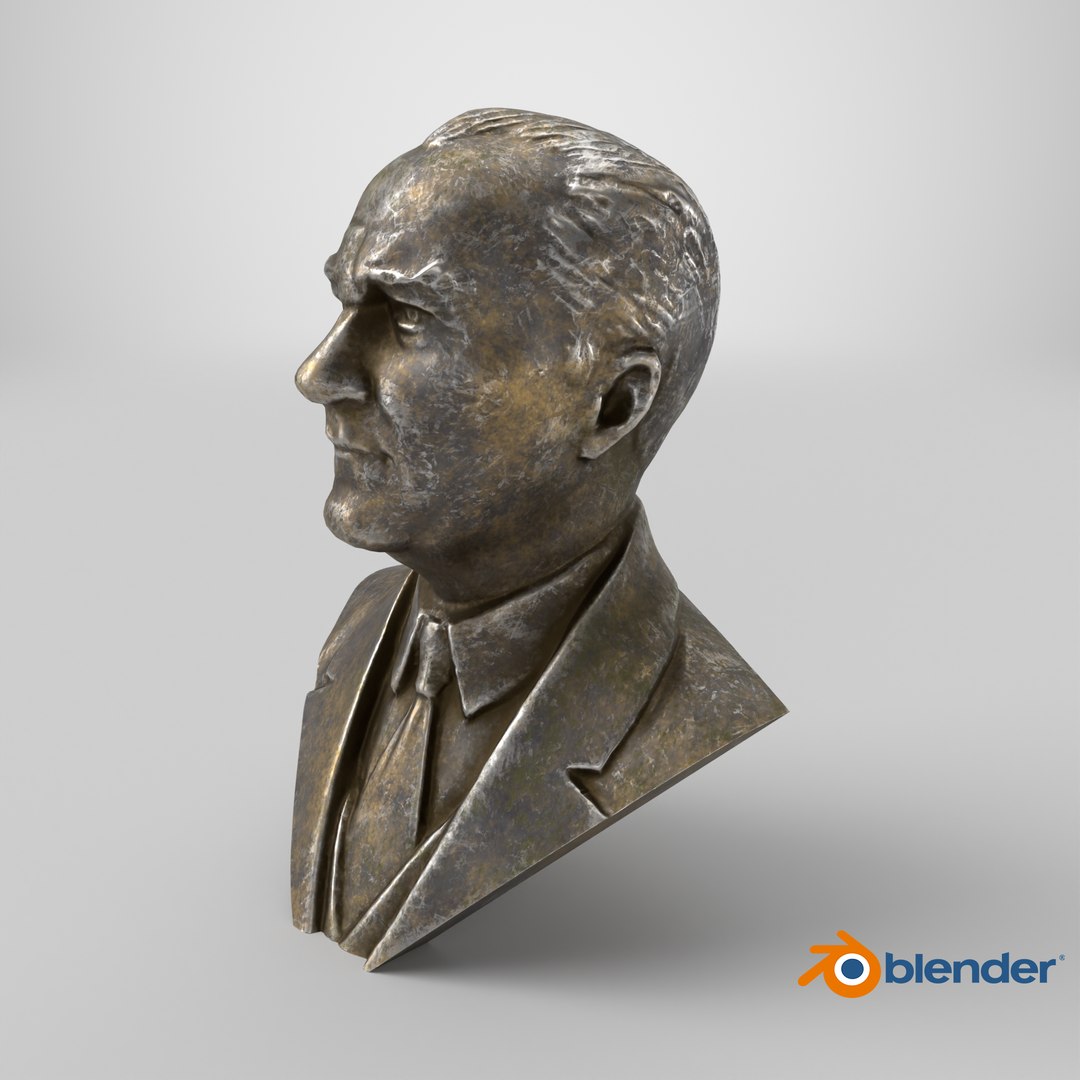 Bust Ataturk Oxidized Brassy - PBR 3D model https://p.turbosquid.com/ts-thumb/fg/xWLTBp/w9/stemcell_blender_cycles_render/png/1700162412/1920x1080/fit_q87/6c2911056a337c3a2e4b2ff7d80959bb217fdca1/stemcell_blender_cycles_render.jpg