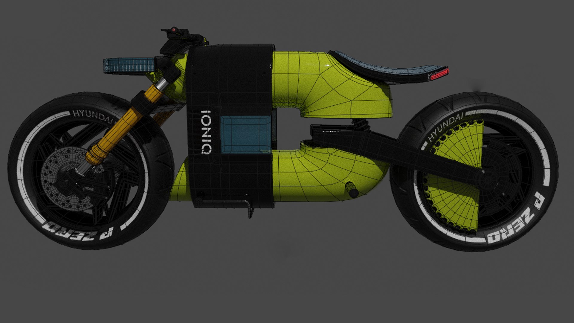 3D HYUNDAI BIKE Model - TurboSquid 2071894