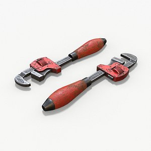 Wrench VR 1x1 3D model