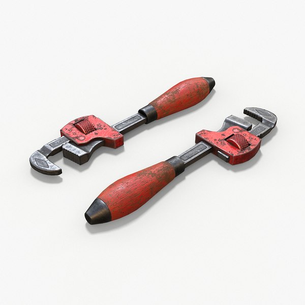 Wrench VR 1x1 3D model TurboSquid 1854373