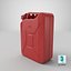 Red Fuel Can