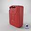 Red Fuel Can
