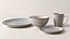 Conjunto de Louças e Talheres - Modelo 3D - Utensílios de Cozinha PBR em Baixa Poligonalidade