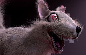 3D hungry squirrel ferret mutant