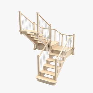 stair structures architecture 3D model