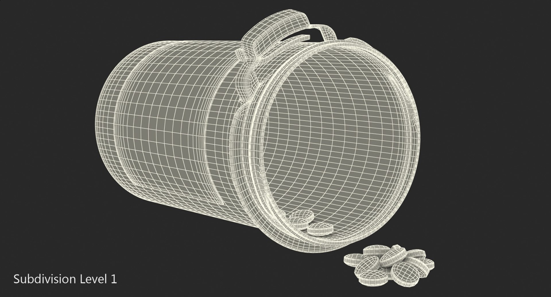 open pill bottle 3D model https://p.turbosquid.com/ts-thumb/fh/PZioG3/QjqjNE0m/openedpillbottlemb3dmodel008/jpg/1550236492/1920x1080/fit_q87/986d9230111badd8df99d387d8143b86738aab07/openedpillbottlemb3dmodel008.jpg