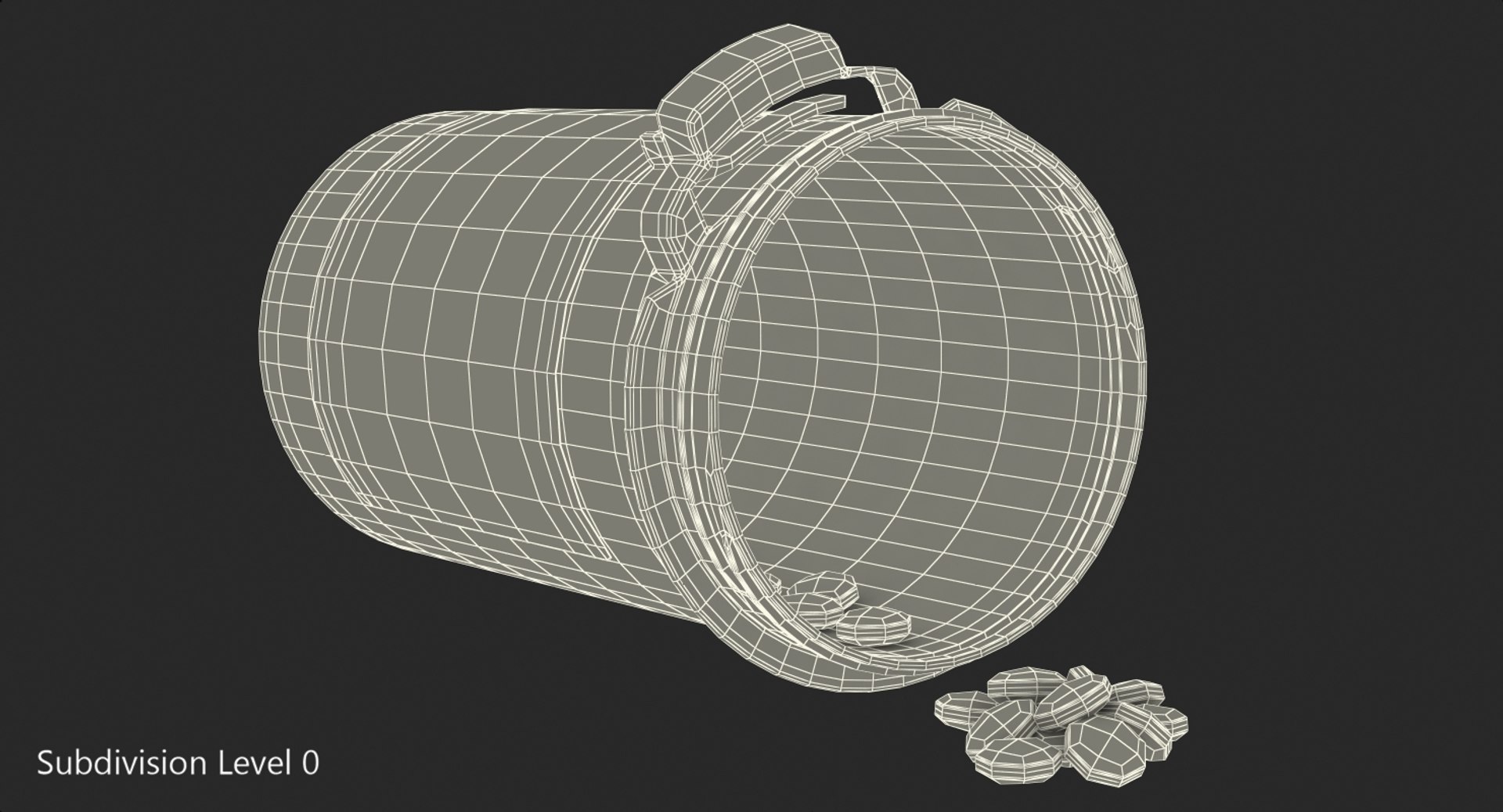 open pill bottle 3D model https://p.turbosquid.com/ts-thumb/fh/PZioG3/peWGIN9V/openedpillbottlemb3dmodel007/jpg/1550236489/1920x1080/fit_q87/f0908c0e8a1fa496fbcdcdc98fc136df3f603786/openedpillbottlemb3dmodel007.jpg