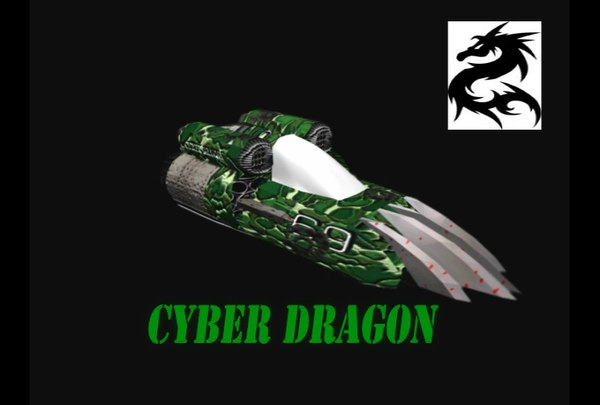 Cyber Dragon 3d Model