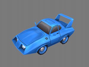 cartoon car 3D model