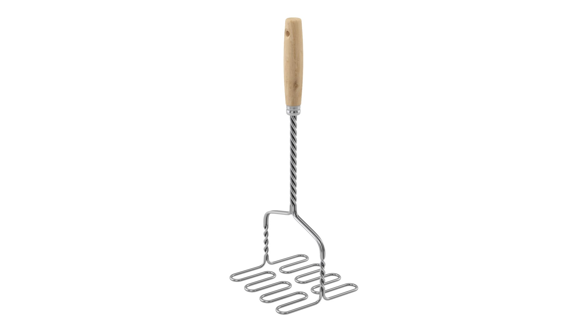 Potato Masher 3D https://p.turbosquid.com/ts-thumb/fh/UWS2Ng/Cx/potato_masher0016/jpg/1658209423/1920x1080/fit_q87/c4d5c7ae064335a31aabcbb257963216256e1c11/potato_masher0016.jpg