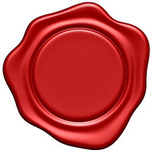 wax seal 3D model