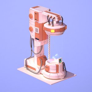 sci fi chamber cryo model