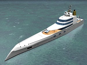 3d megayacht designed philippe model