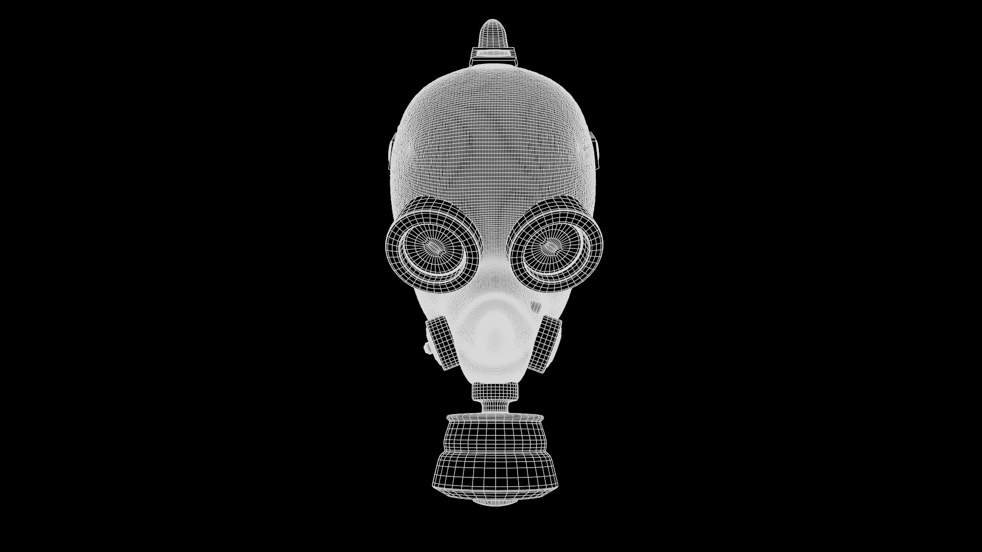 3D Leather Gas Mask model - TurboSquid 2149243