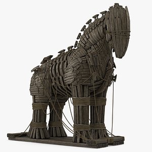 trojan horse 3D model
