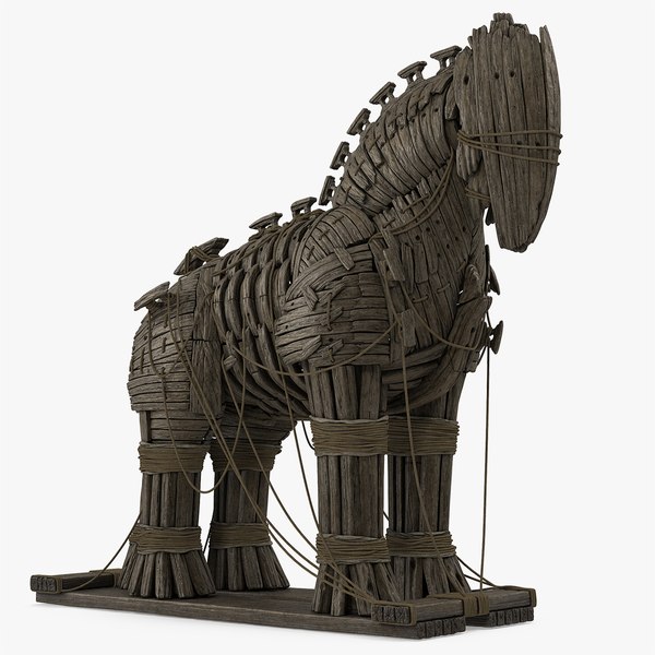 Cavalo de Troia - Cena 3D - Ensino e aprendizagem digitais Mozaik