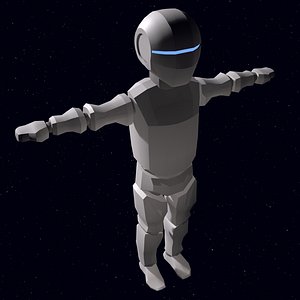 Kid humanoid prototype 26c03 3D model