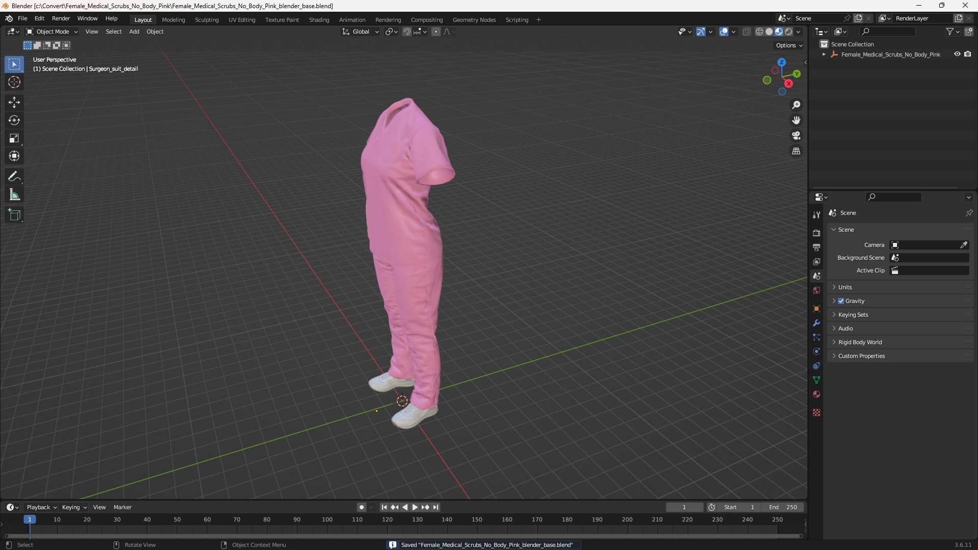 3D model Female Medical Scrubs No Body Pink https://p.turbosquid.com/ts-thumb/fh/eNixrT/PI/female_medical_scrubs_no_body_pink_1001/jpg/1758263721/1920x1080/fit_q87/91466f06280476374cfaf9ad795bdab6ca5322ac/female_medical_scrubs_no_body_pink_1001.jpg