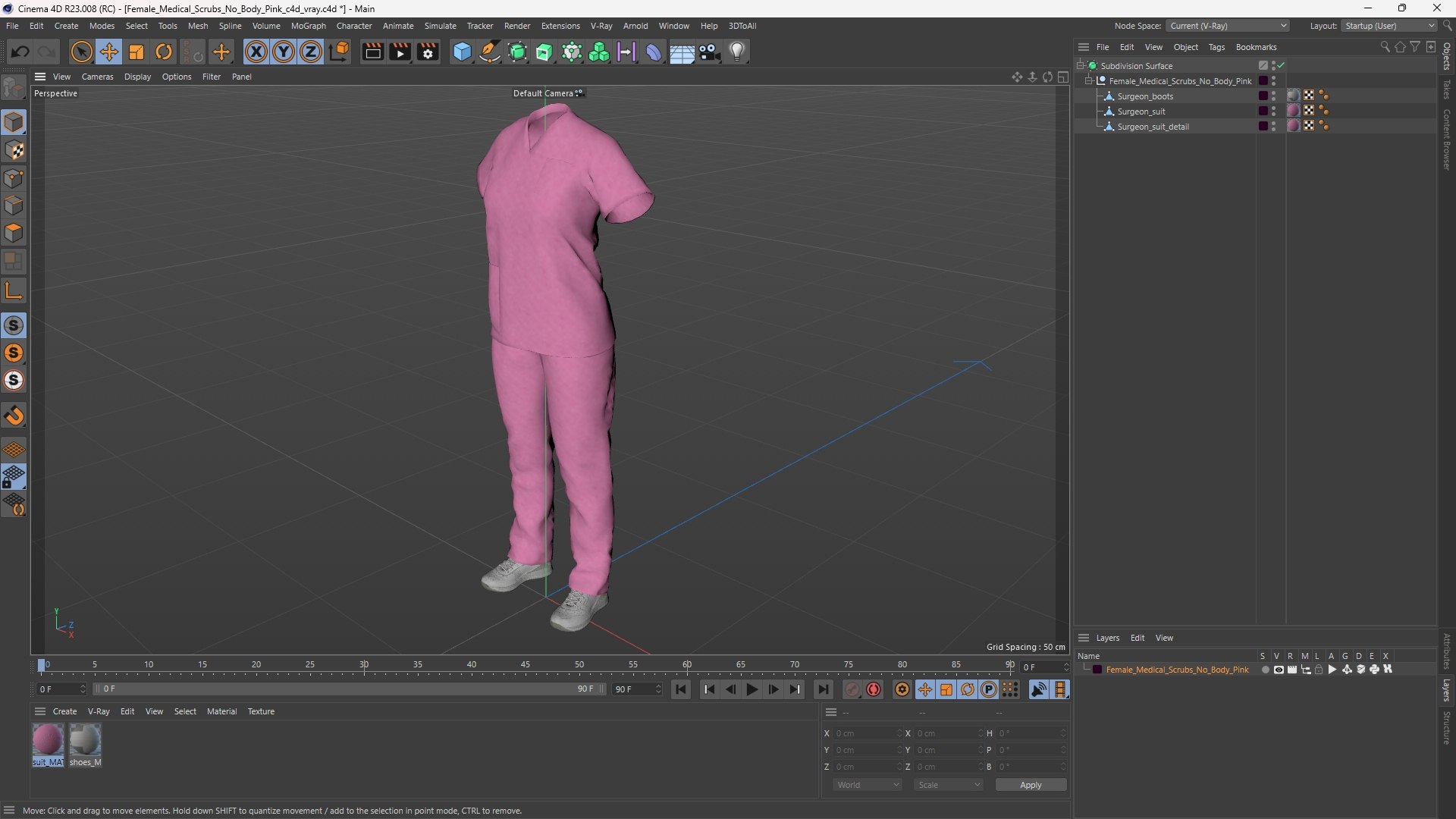 3D model Female Medical Scrubs No Body Pink https://p.turbosquid.com/ts-thumb/fh/eNixrT/rS/female_medical_scrubs_no_body_pink_1003/jpg/1758263724/1920x1080/fit_q87/68645c3a13c56d7b758e780ed55f76120b6f68a3/female_medical_scrubs_no_body_pink_1003.jpg