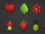 Low Poly Cartoon Icons Pack