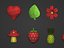 Low Poly Cartoon Icons Pack