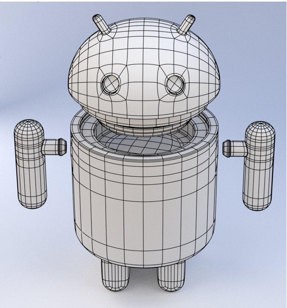 Android 3D - TurboSquid 1327575