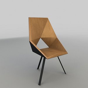 3d model chair armchair