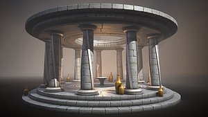 3D Sanctuary Ancient altar