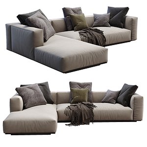 3D model flexform sofa grandemare