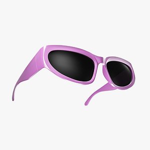 Wrap Sunglasses 3D model