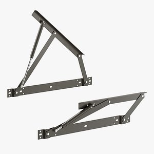 Rigged Bed Mechanism with Gas Lift 3D