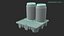 Spill Pallet With Barrels