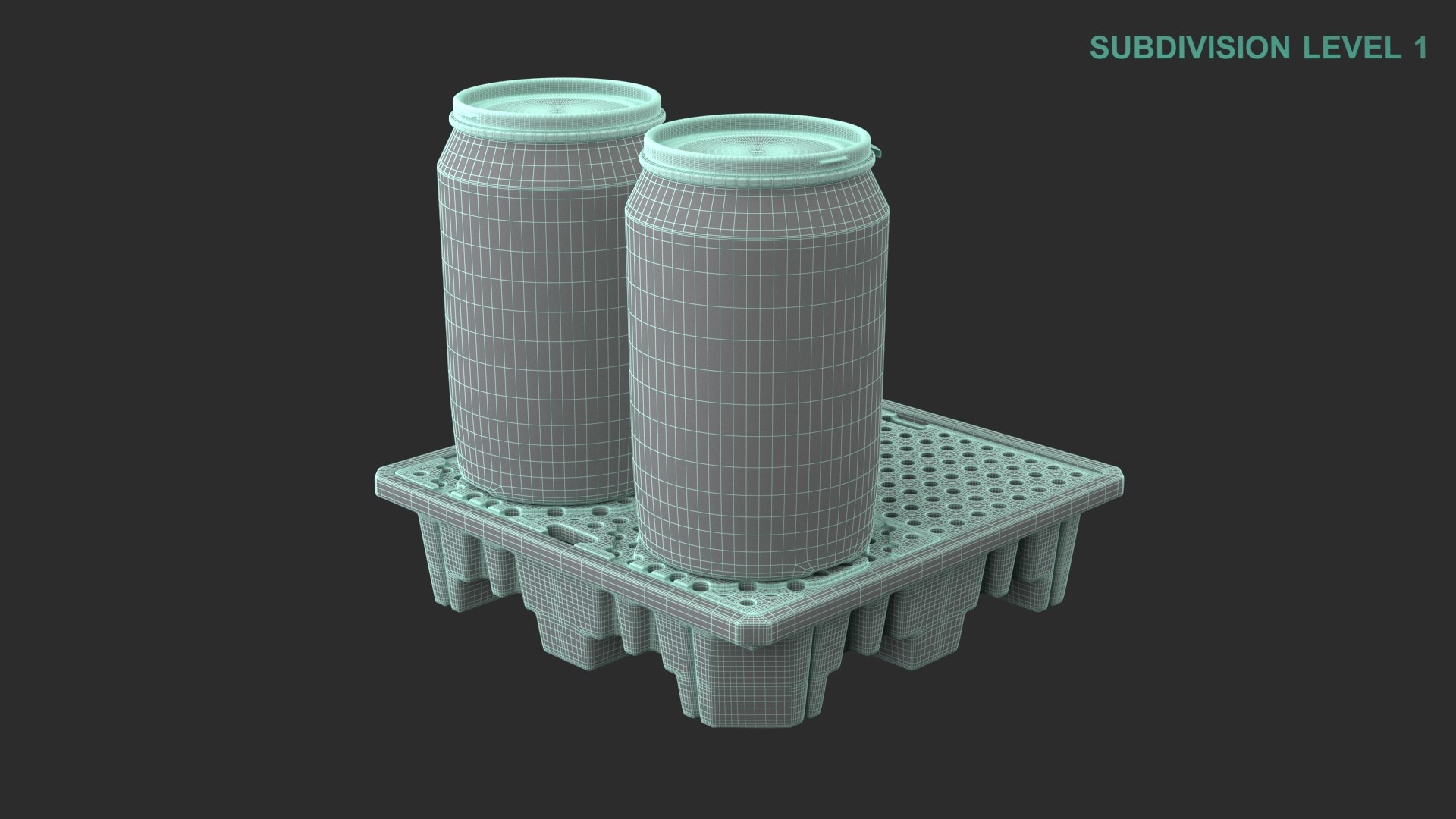 3D Spill Pallet With Barrels https://p.turbosquid.com/ts-thumb/fh/uEao6I/ka/wireframe0006/jpg/1711610427/1920x1080/fit_q87/fe19081519a7c9f04e1b2db0119d739743afafcf/wireframe0006.jpg