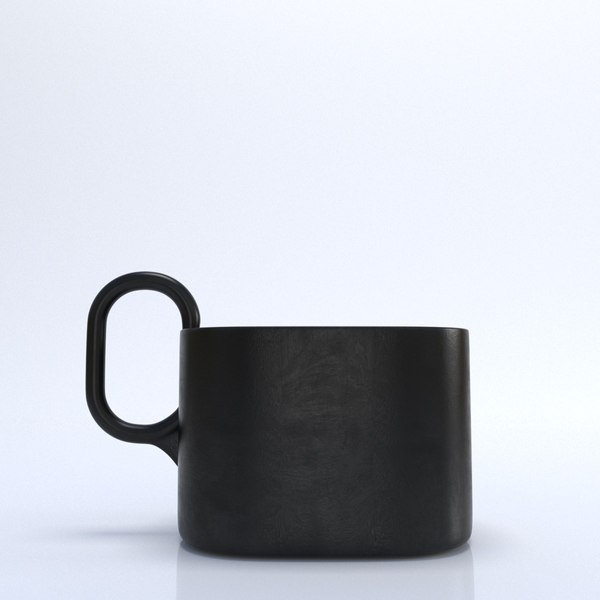 stylish modern cup design 3D model