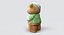 Ornamento del oso de peluche
