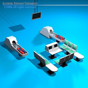 3d bowling table ball