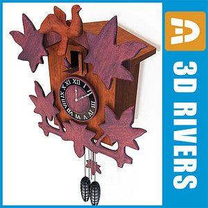 Cuckoo clock 01 by 3DRivers